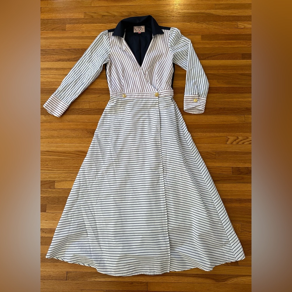 BURU x Jamie Dewberry Wrap shirtdress